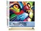 Figured'Art Paint by Numbers Kit for Adults Feline Pop Art 16"x20" - Craft Art Painting Rolled Canvas with DIY wooden frame